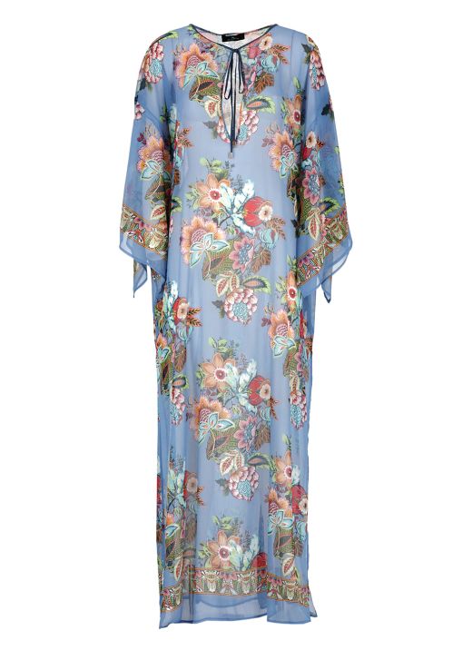 Dress with floral pattern