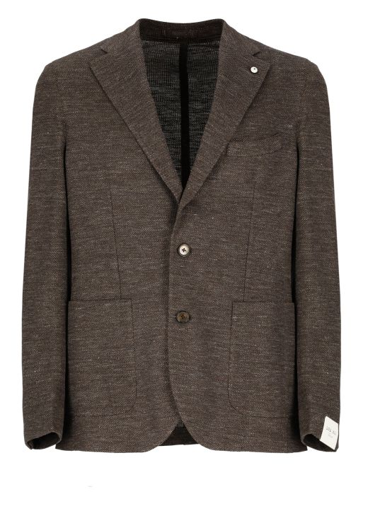 Linen and cotton jacket