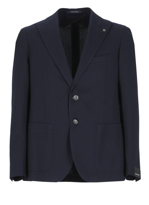 Virgin wool and cotton jacket