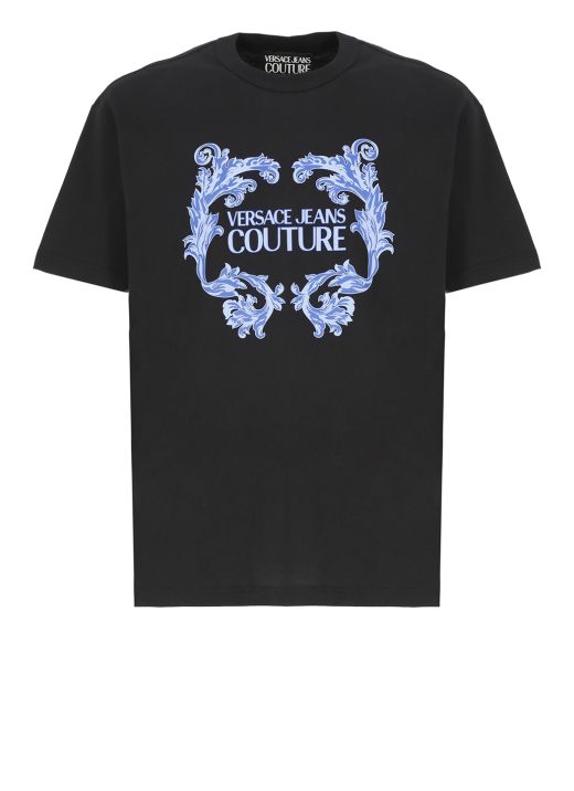 T-shirt con logo Baroque