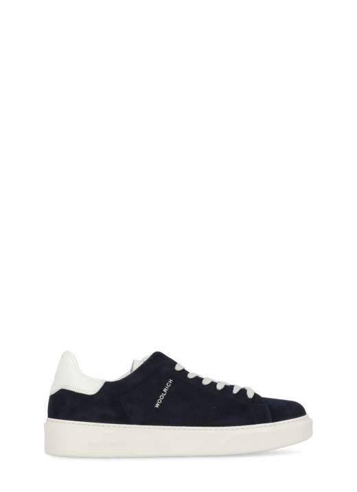 Suede leather sneakers