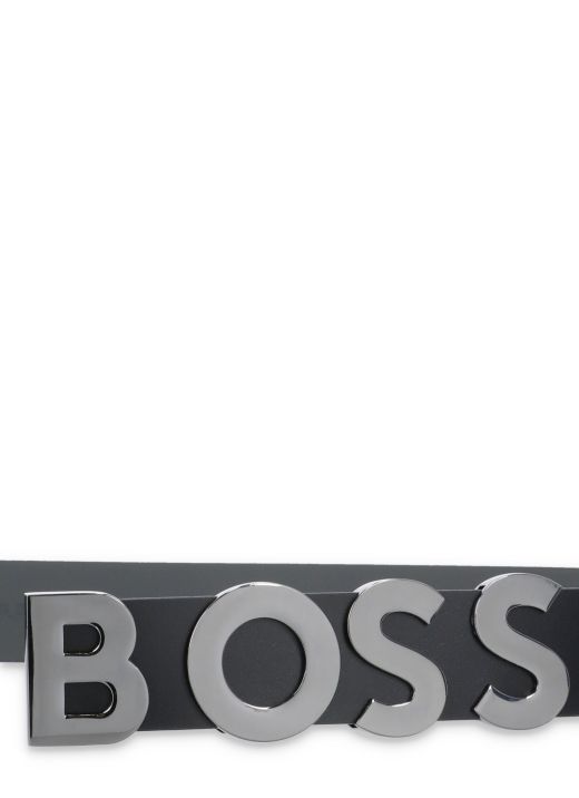 Cintura Boss Bold in pelle